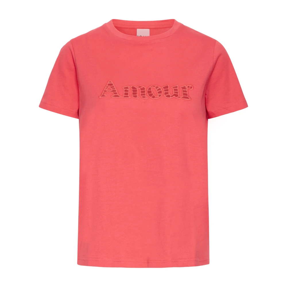 Ichi - Tops > T-Shirts - Red - Ichi - Modalova