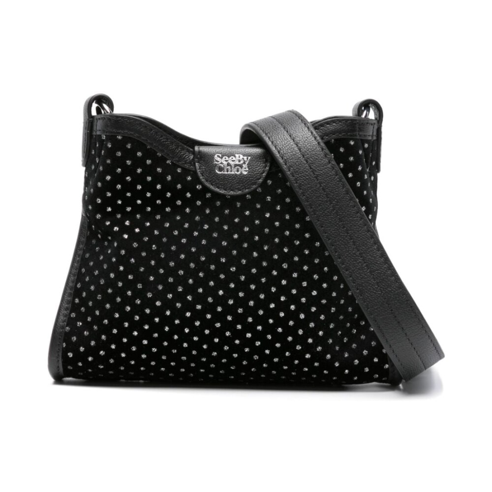 Bolso discount terciopelo negro