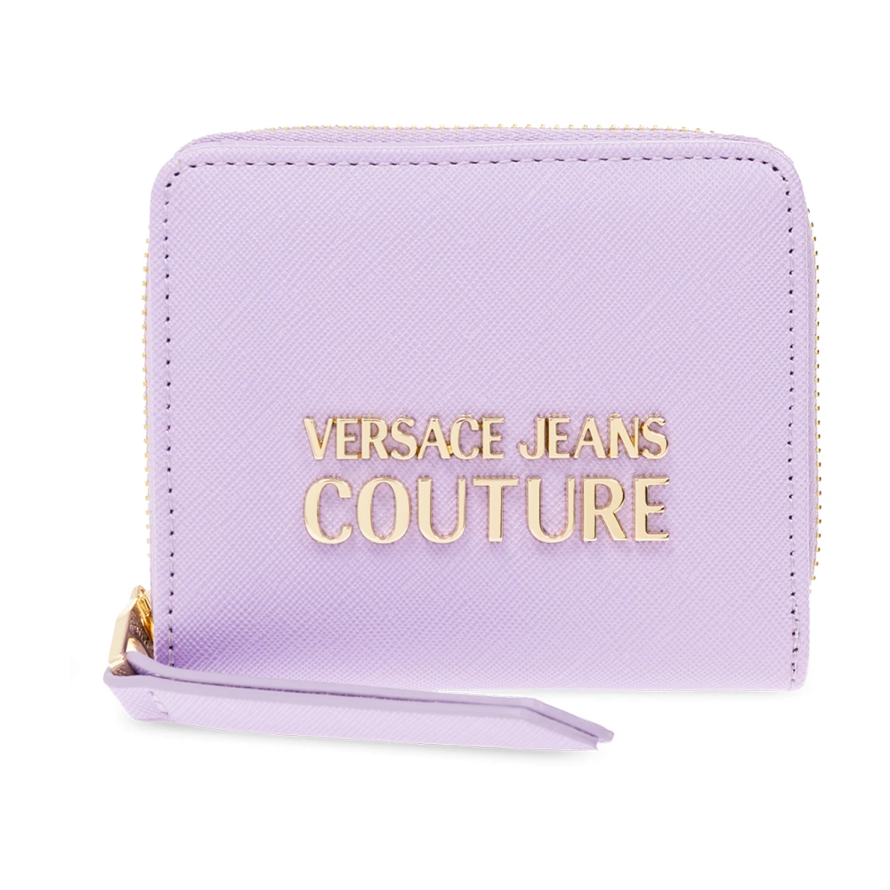 Versace Jeans Couture Portemonnee met logo Purple Dames