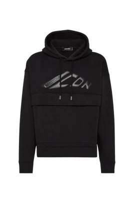 Loose Fit Hoodie med Känguruficka