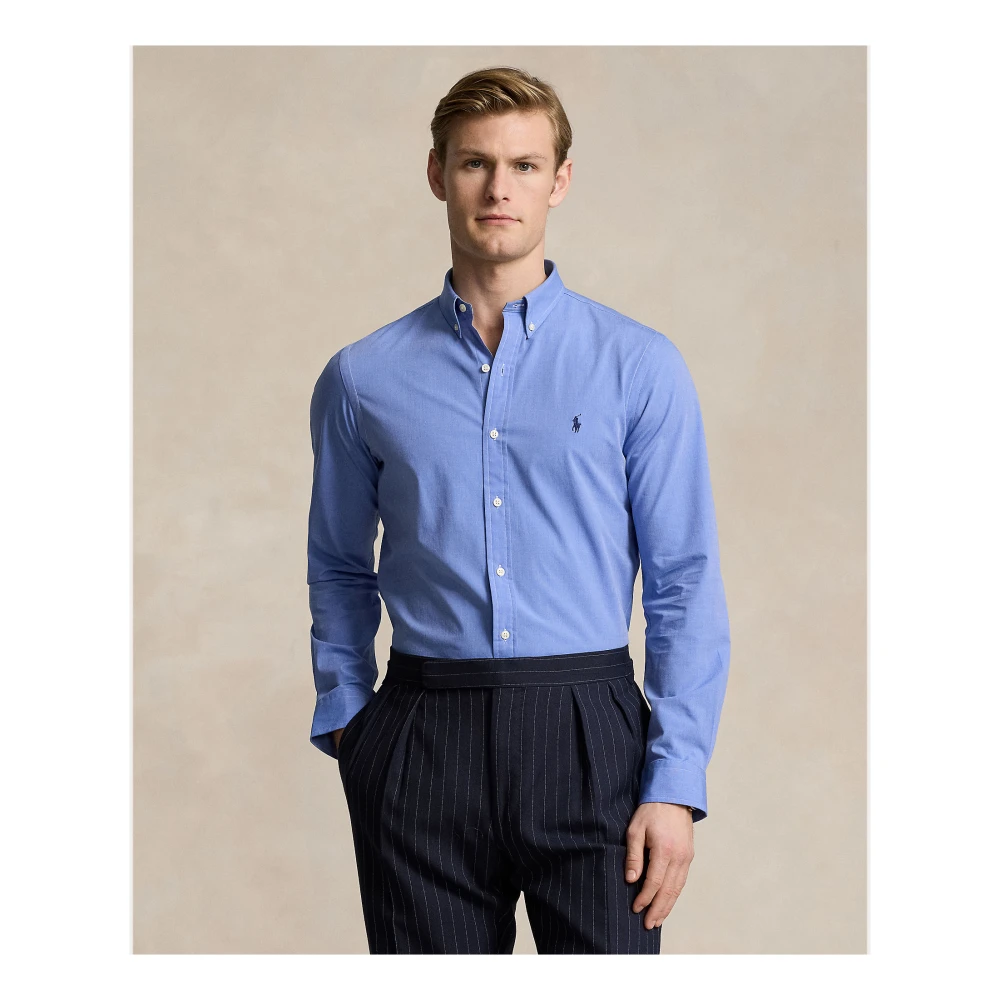Ralph Lauren Casual Overhemd Blue Heren