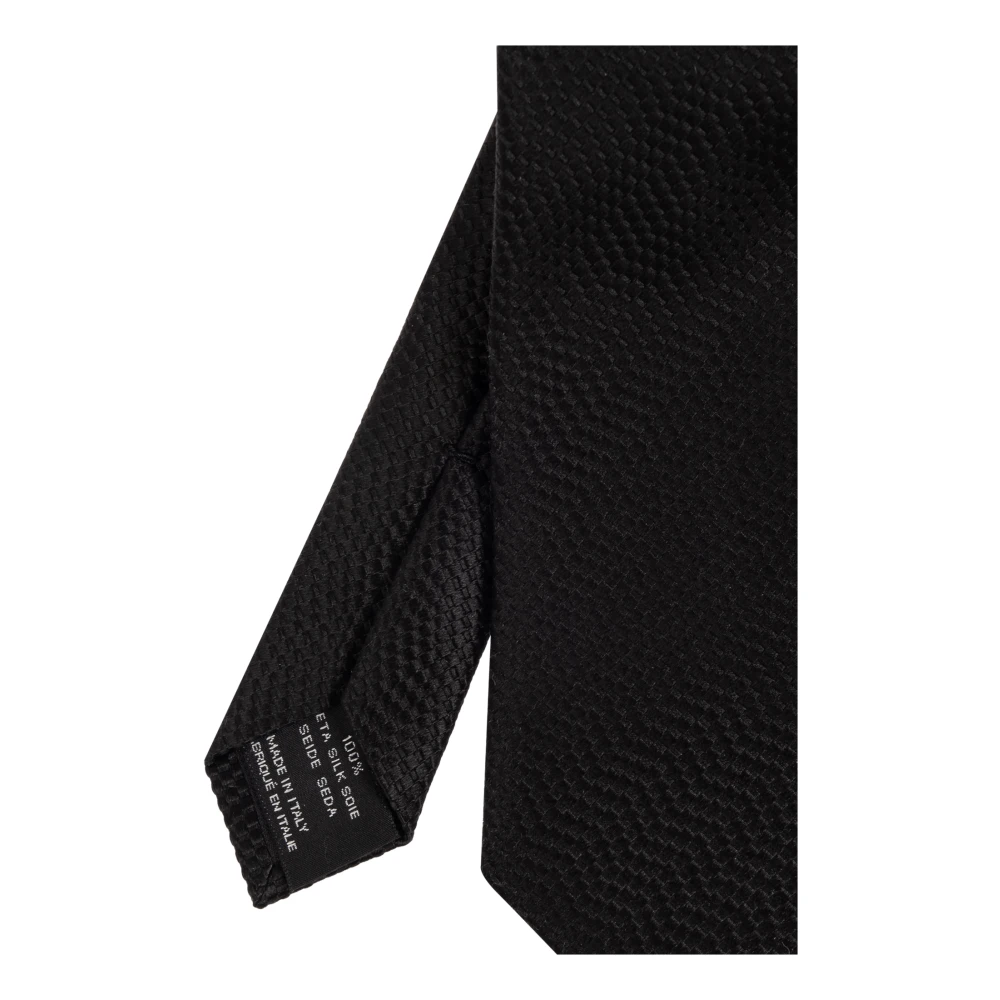 Tom Ford Zijden stropdas Black Heren