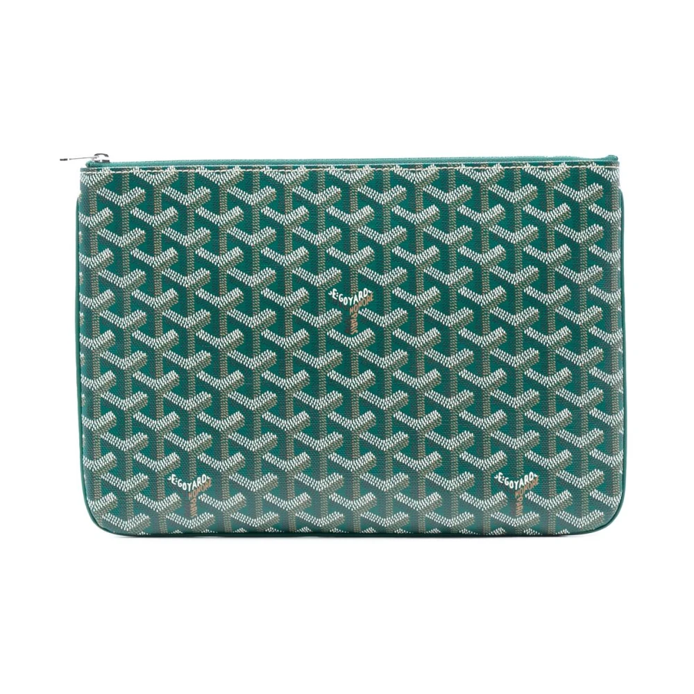 Goyard Vintage Damen Grün Pre-Owned Flat Pouch