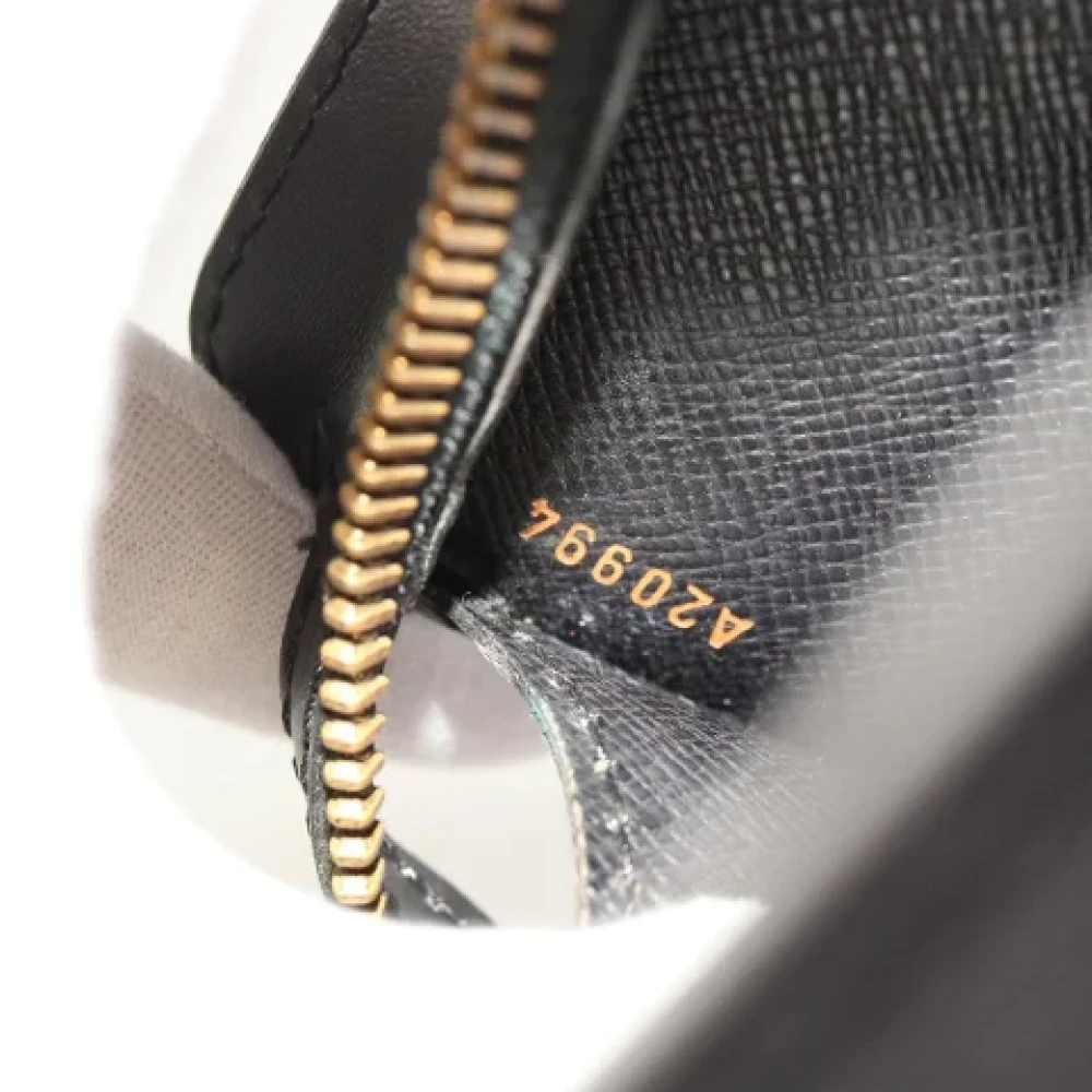 Louis Vuitton Vintage Pre-owned Leather clutches Black Dames