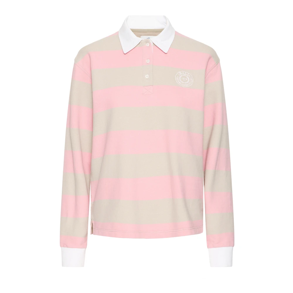 Ball Gestreepte Polo Top Pink Dolphin Multicolor Dames