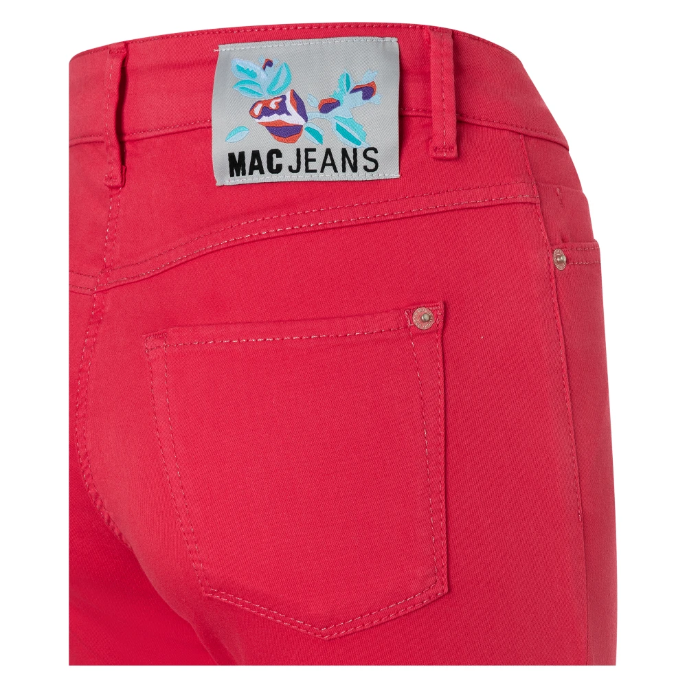 MAC Dream Summer Wonder Light Denim Jeans Red Dames