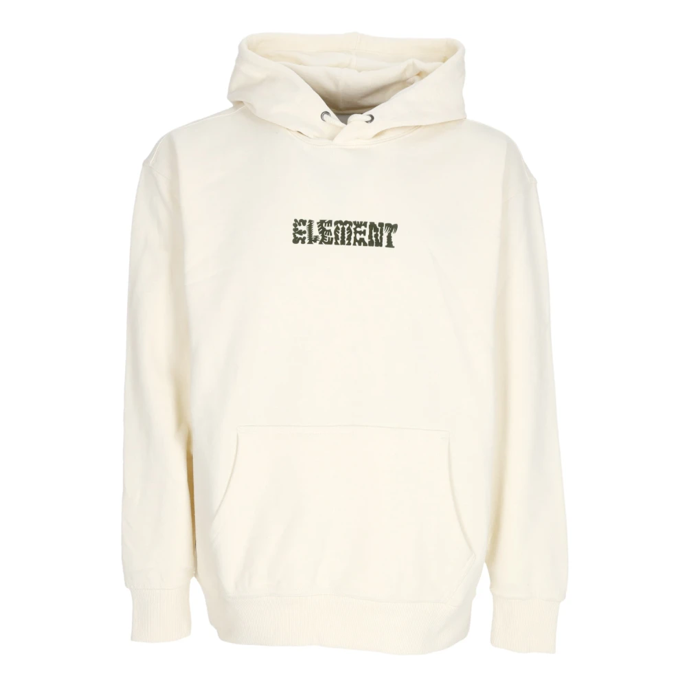 Element Men's Beige Elet, Hoodies, Xl, Cipher Hoodie Lightweight Sweatshirt Kangaroo Pocket