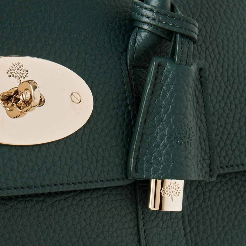 Mulberry Bayswater lederen schoudertas Green Dames