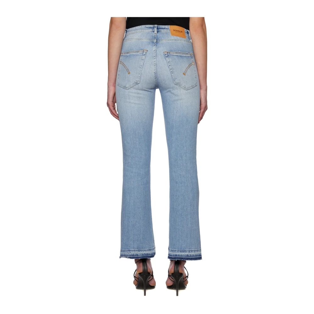 Dondup Uitlopende broek Blue Dames