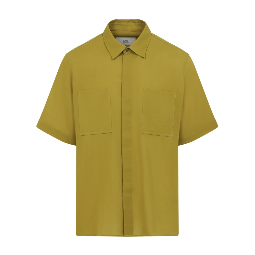 Shirts > Short Sleeve Shirts - - Ami Paris - Modalova