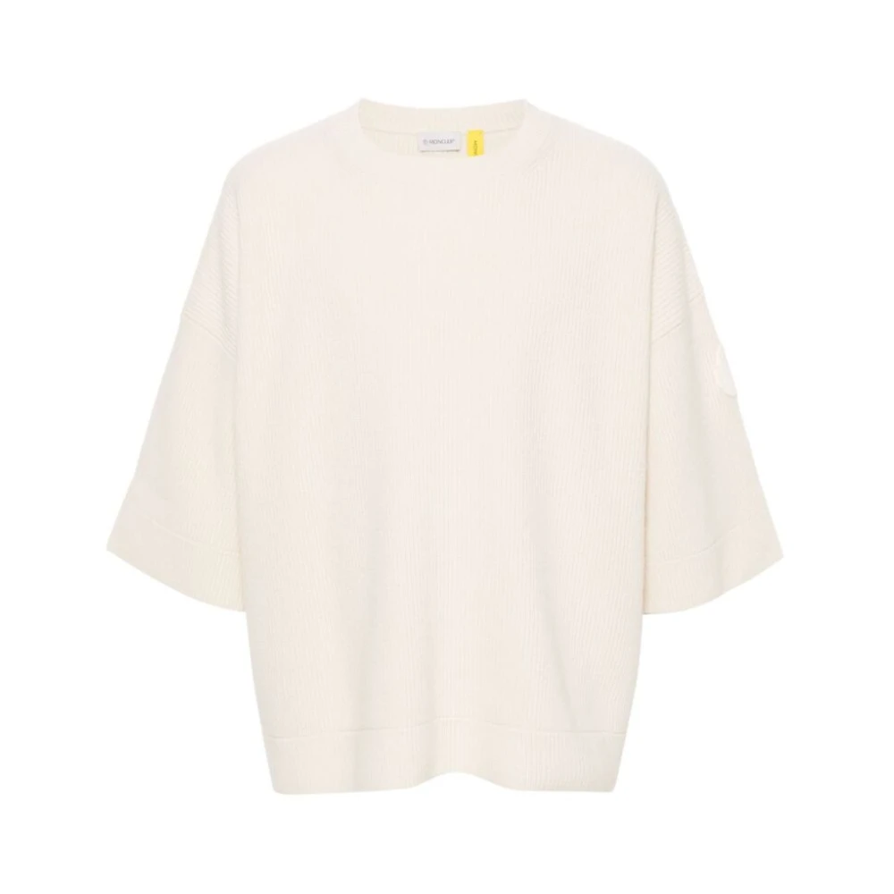 Knitwear > Round-neck Knitwear - - Moncler - Modalova