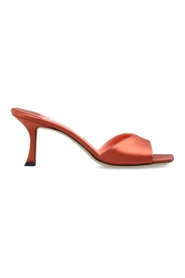 Skye 70 Satin Mules med Klack