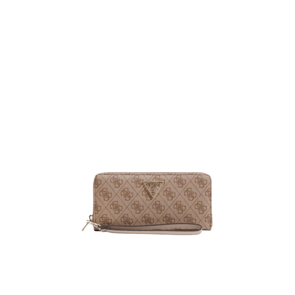 Guess Beige Dames Portemonnee Herfst Winter Collectie Beige Dames
