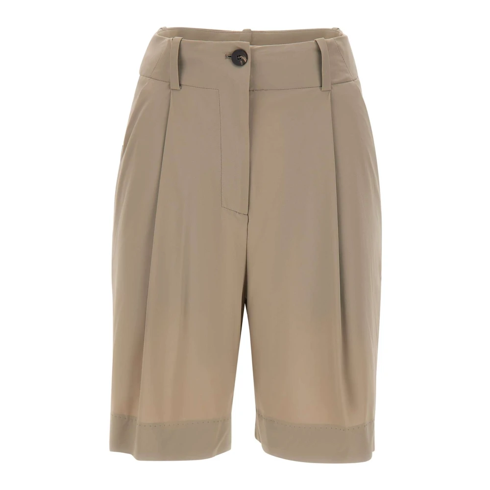 Rrd Vrouw Beige Korte Broeken Dames, Xs, Polyester, Surflex Light Bermuda Shorts