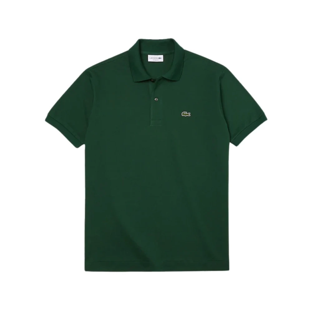 Lacoste Polo Shirts Green Heren