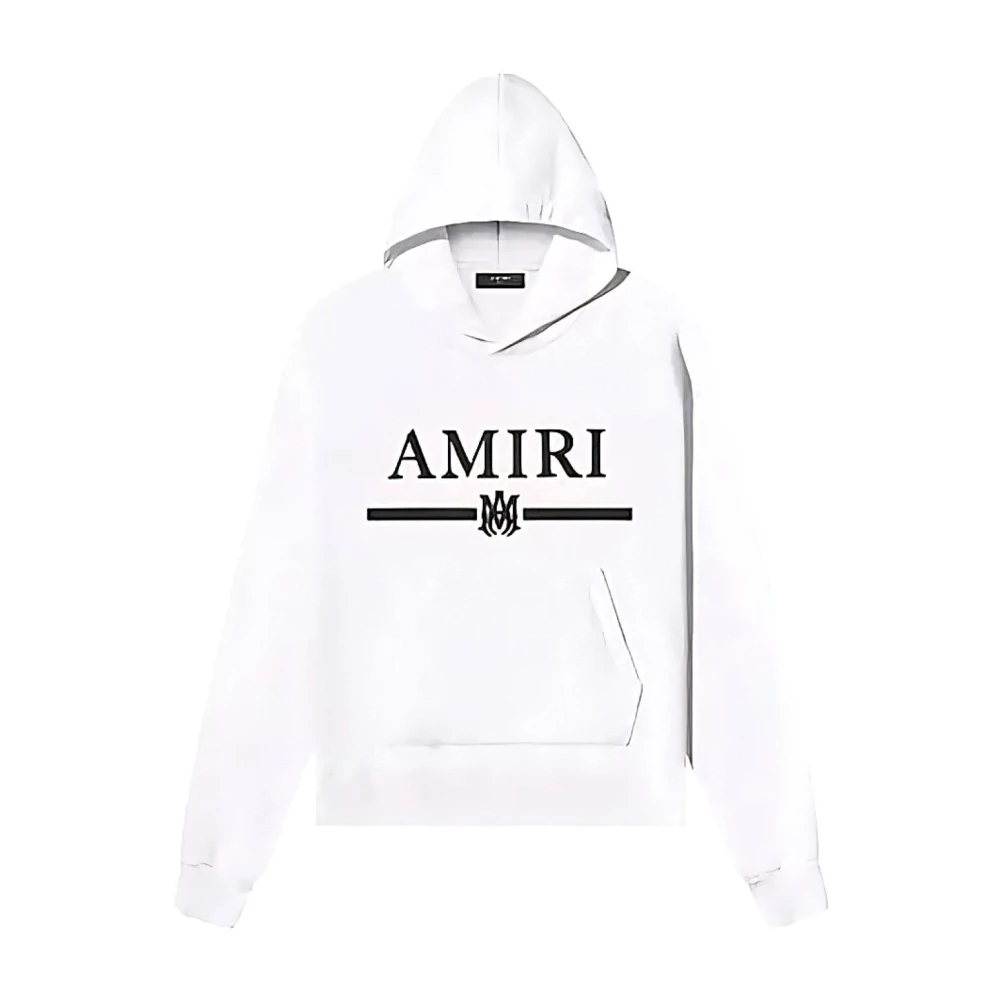 Amiri White Felpa Hoodie - Male - Hoodies - Xl - Sweatshirts & Hoodies