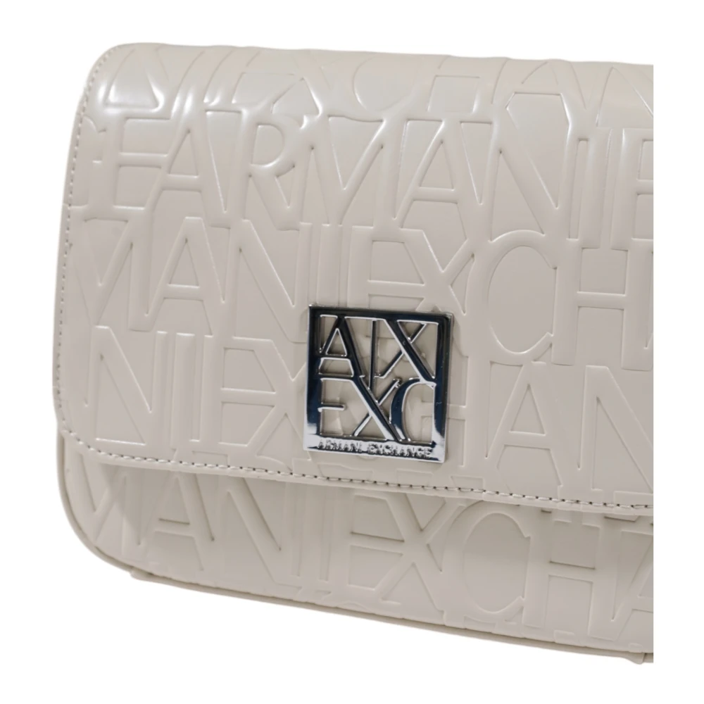 Armani Exchange Lente Zomer Dames Tas van Polyurethaan Beige Dames