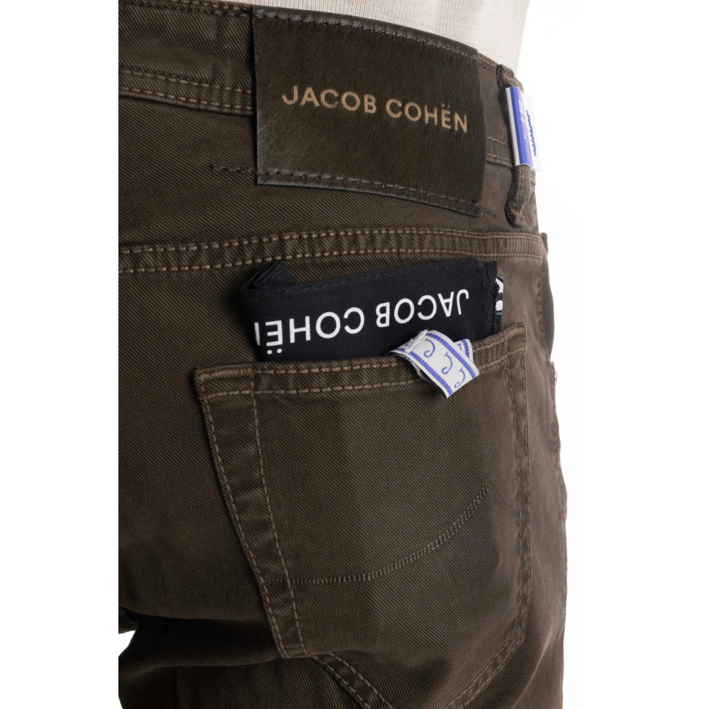 Jacob Cohën Bruine 5-Pocket Jeans Nick Fit Brown Heren