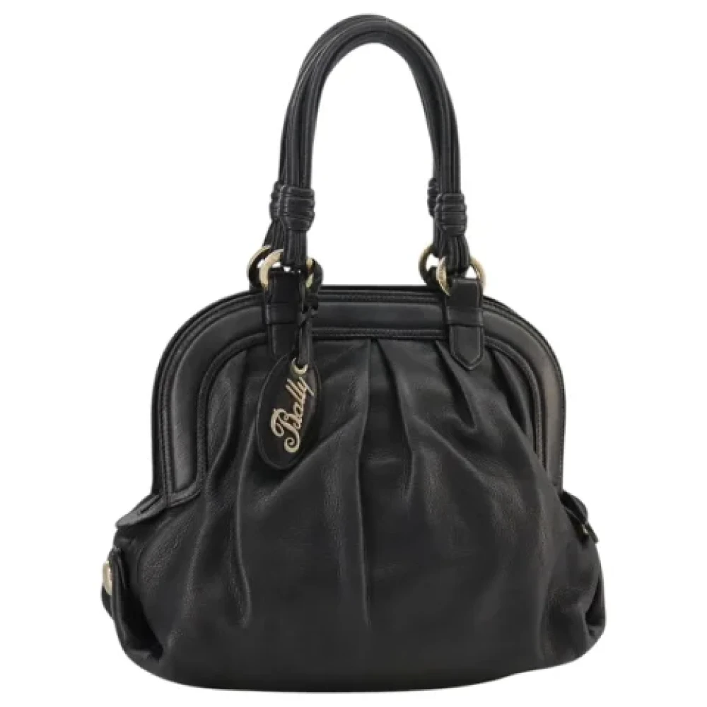 Bally Pre-owned Leather handbags Black Dames