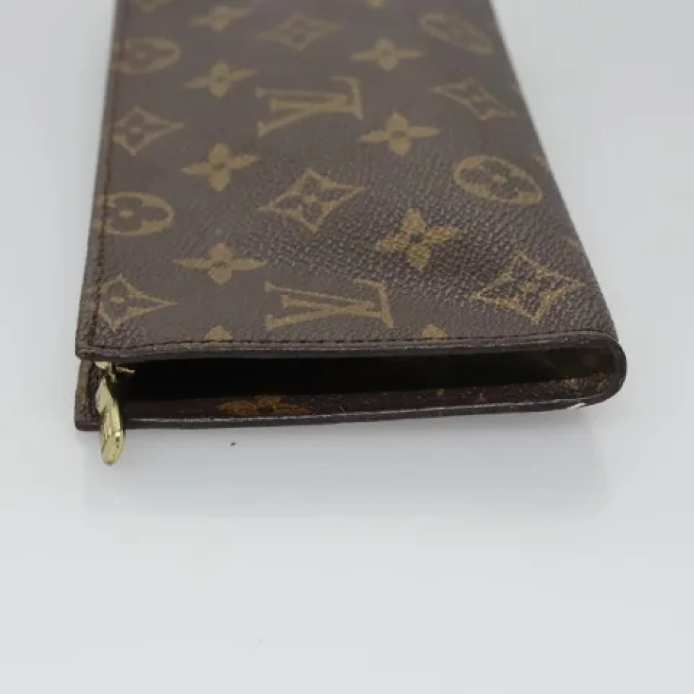 Louis Vuitton Vintage Pre-owned Canvas pouches Brown Dames