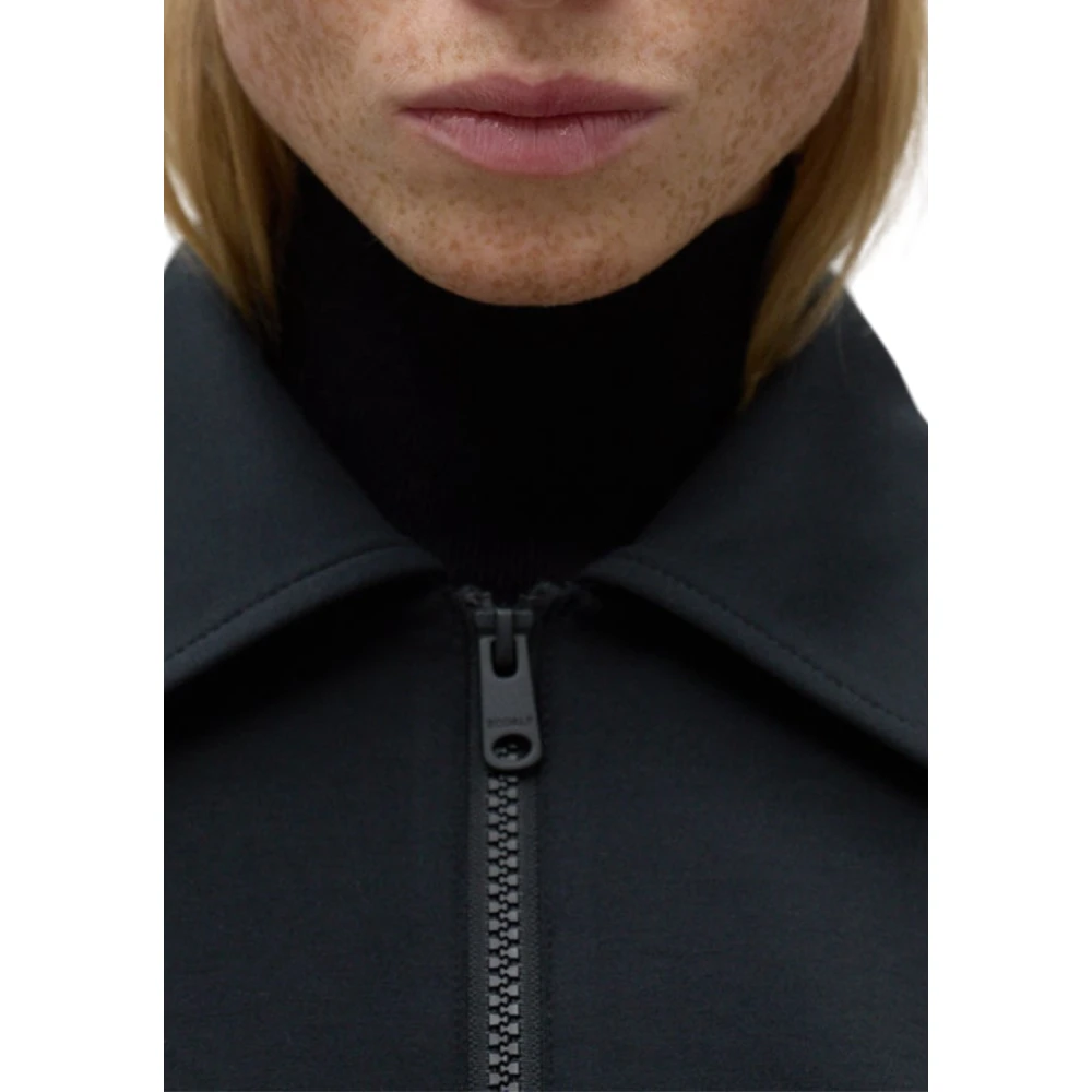 Ecoalf Zwarte Dames Sweatshirt Austin Stijl Black Dames
