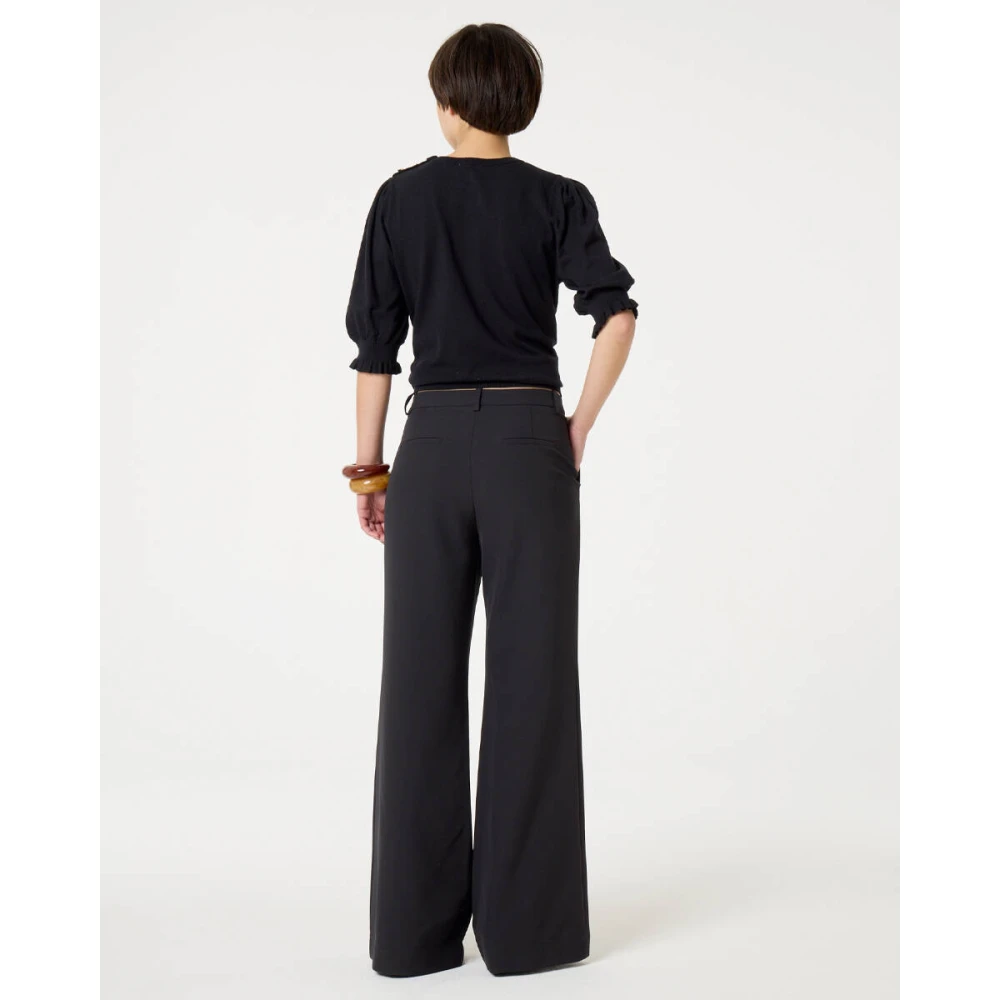 Fabienne Chapot Molly Korte Mouw Pullover Black Dames