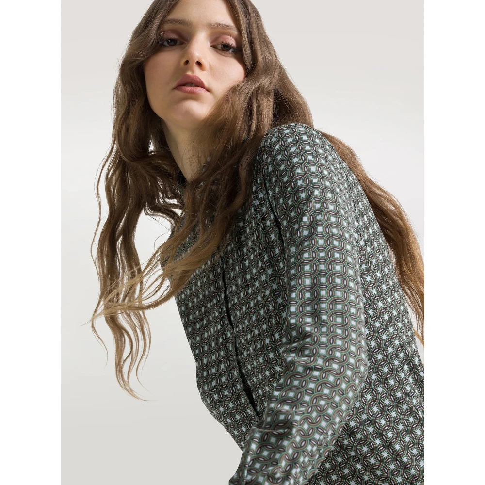 RRD Tailored Oxford Shirt Green Dames