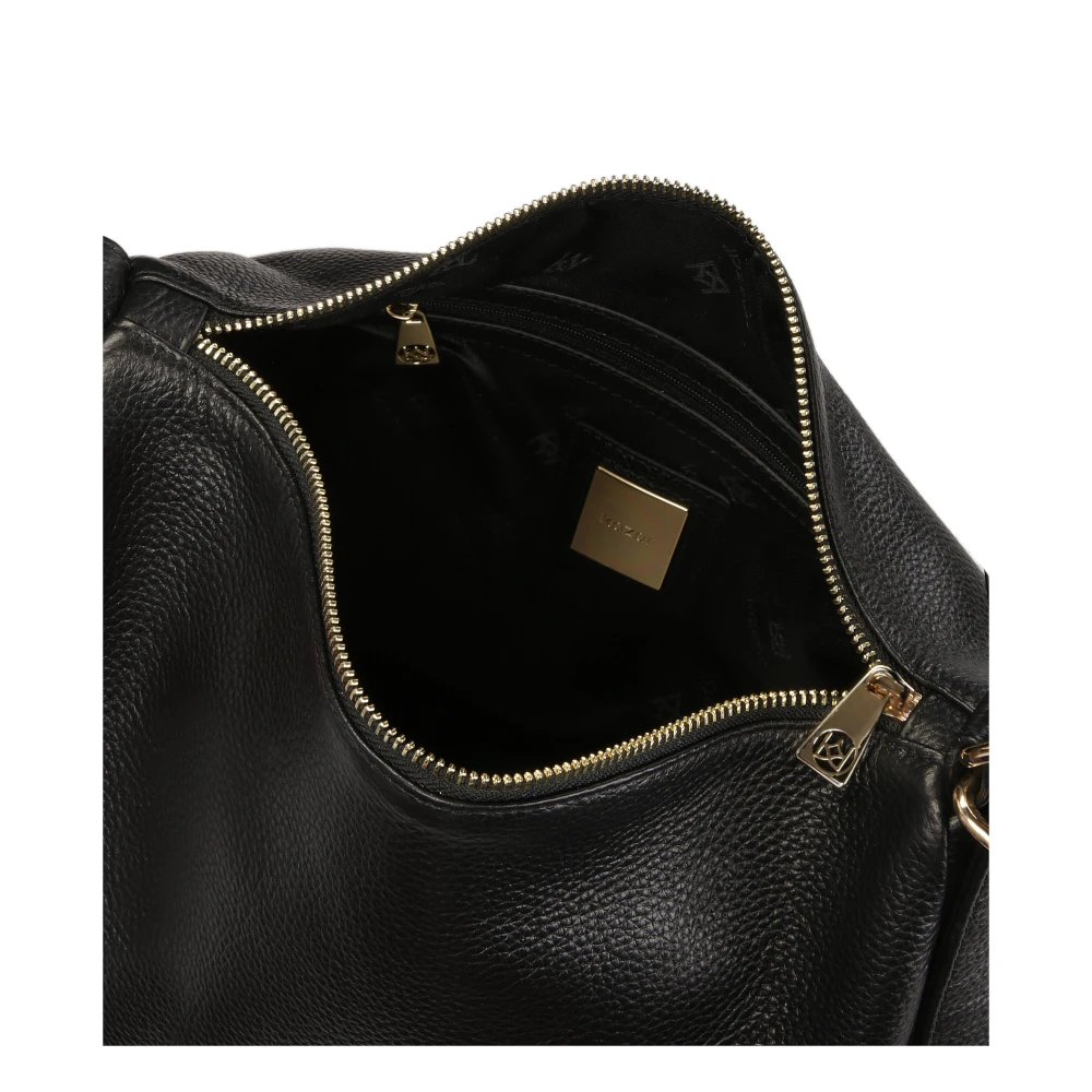Kazar Grote zwarte schoudertas Black Dames