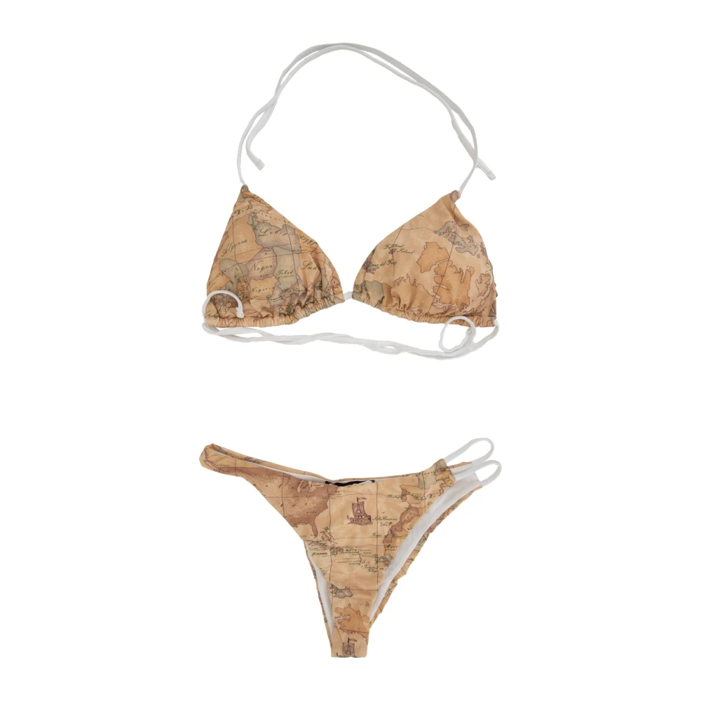 Alviero Martini 1a Classe Strik Bikini Set Beige Dames