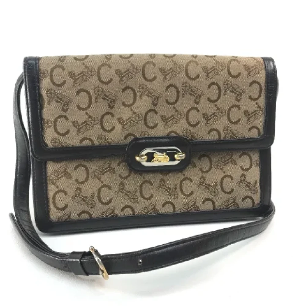 Celine Vintage Pre-owned Canvas celine-bags Brown Dames