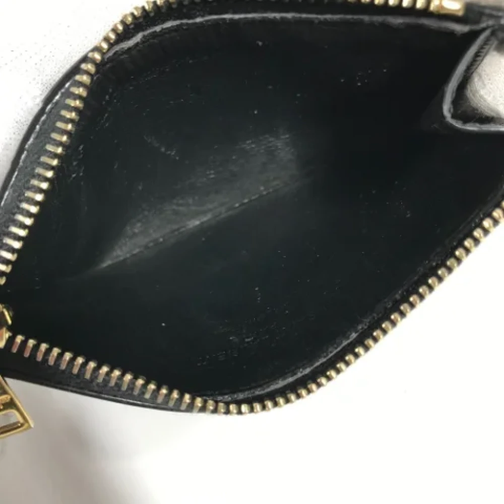 Yves Saint Laurent Vintage Pre-owned Leather wallets Black Heren