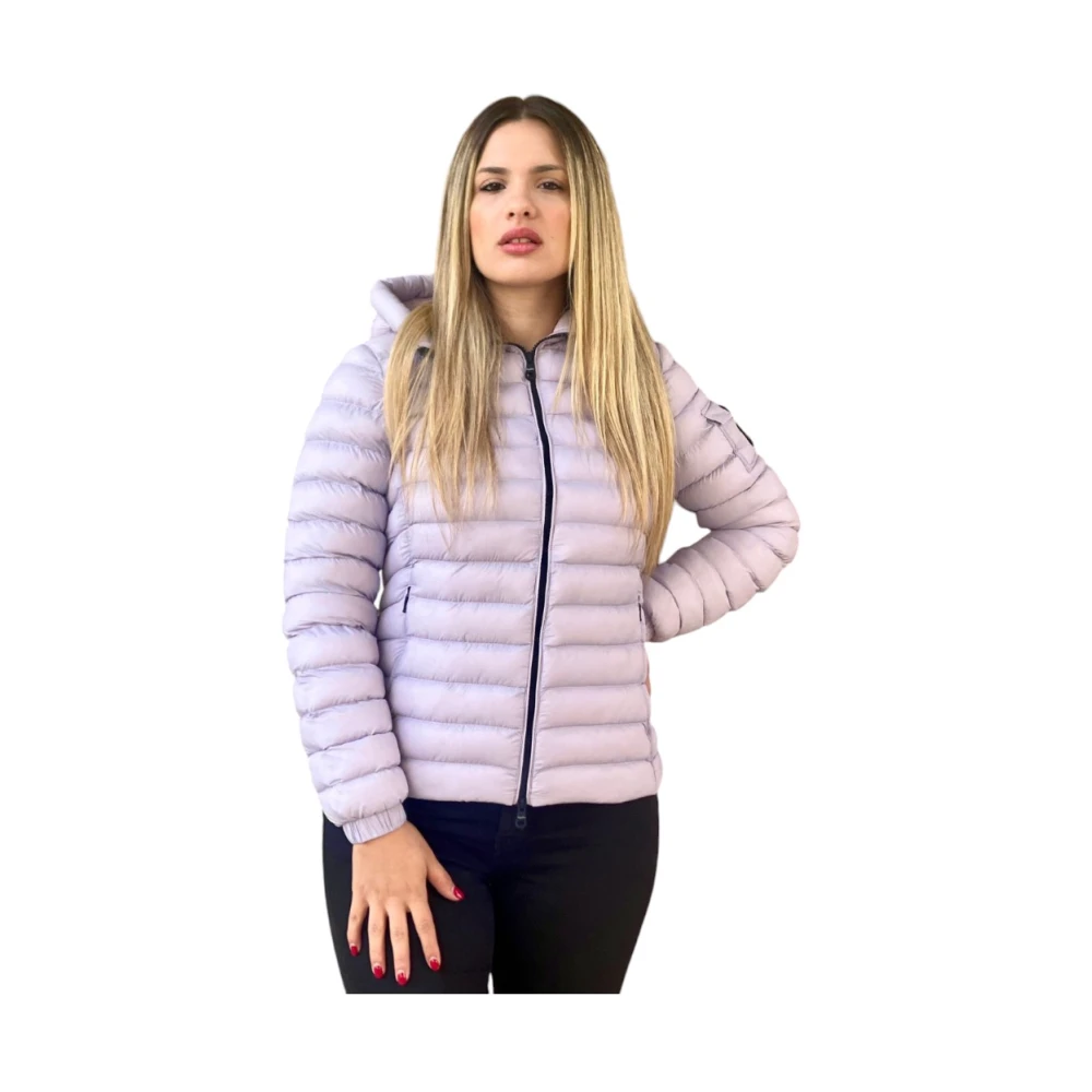 RefrigiWear Stijlvolle Winterjas Purple Dames