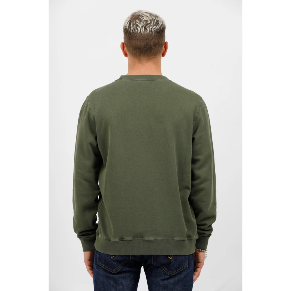 Dondup Logo Crewneck Sweatshirt Green Heren