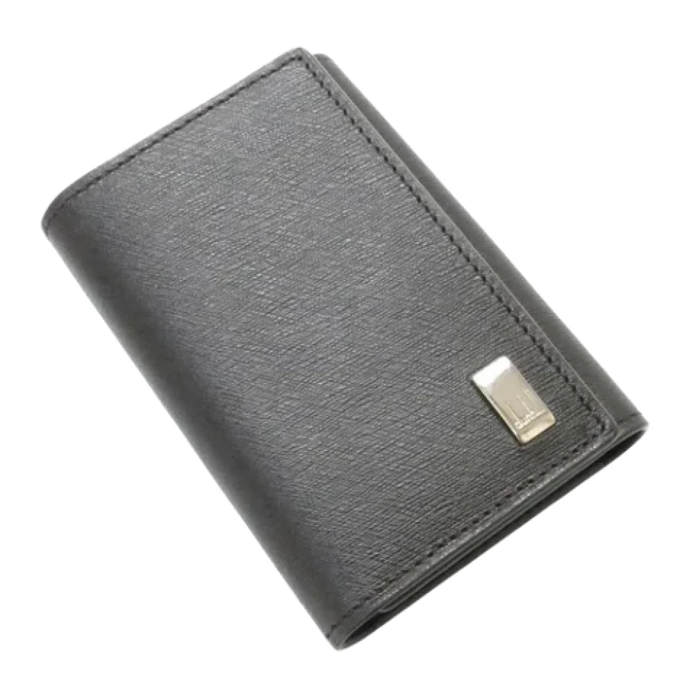 Dunhill Pre-owned Leather wallets Brown Heren
