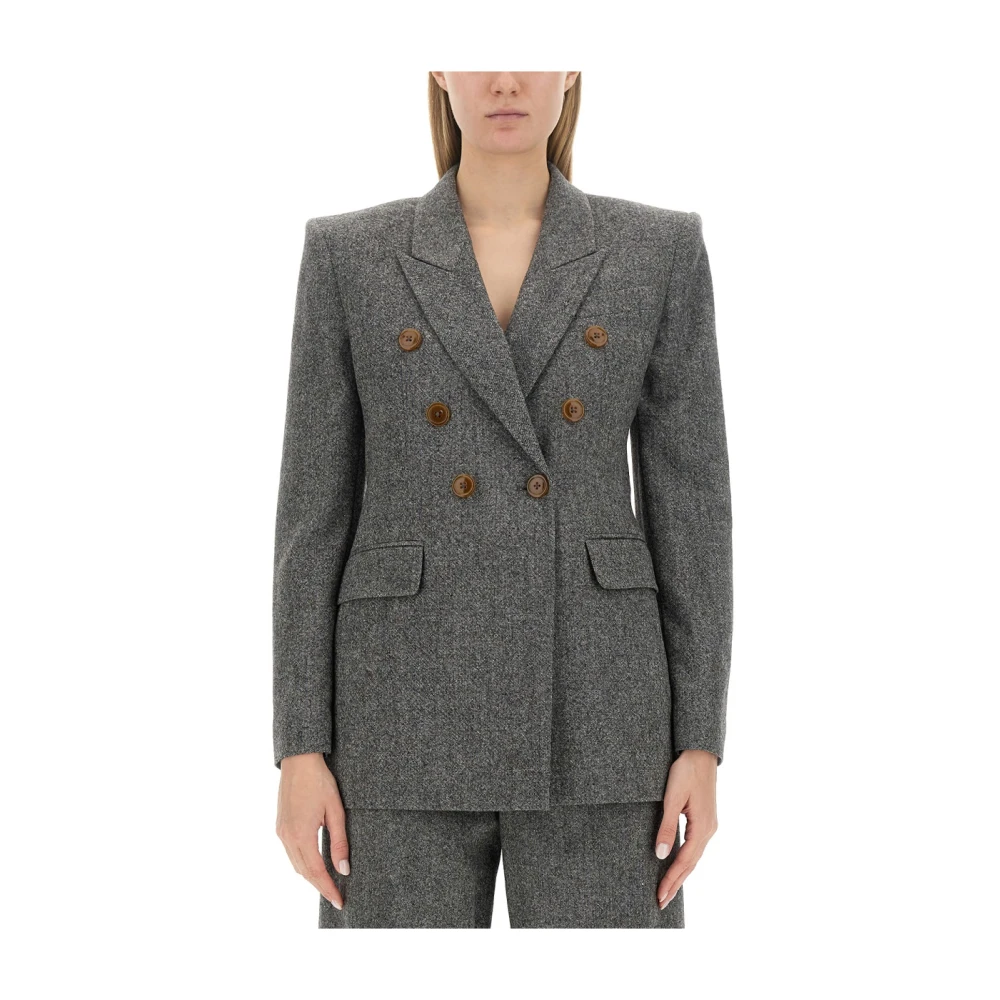 Vivienne Westwood Elegante 'Lauren' Wollen Blazer Gray Dames