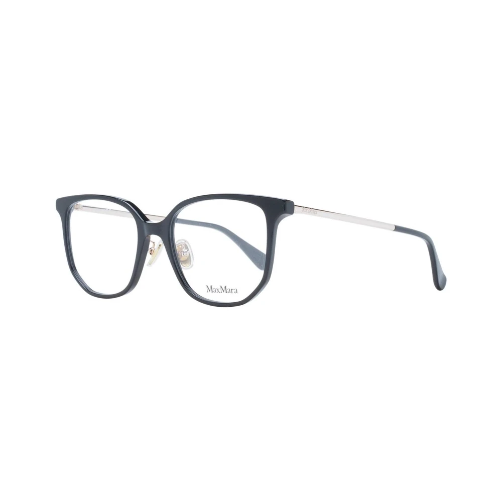 Max Mara Zwarte Plastic Butterfly Optische Frames Black Dames