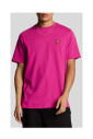 t-shirt-a-manches-courtes-imprime-fuchsia