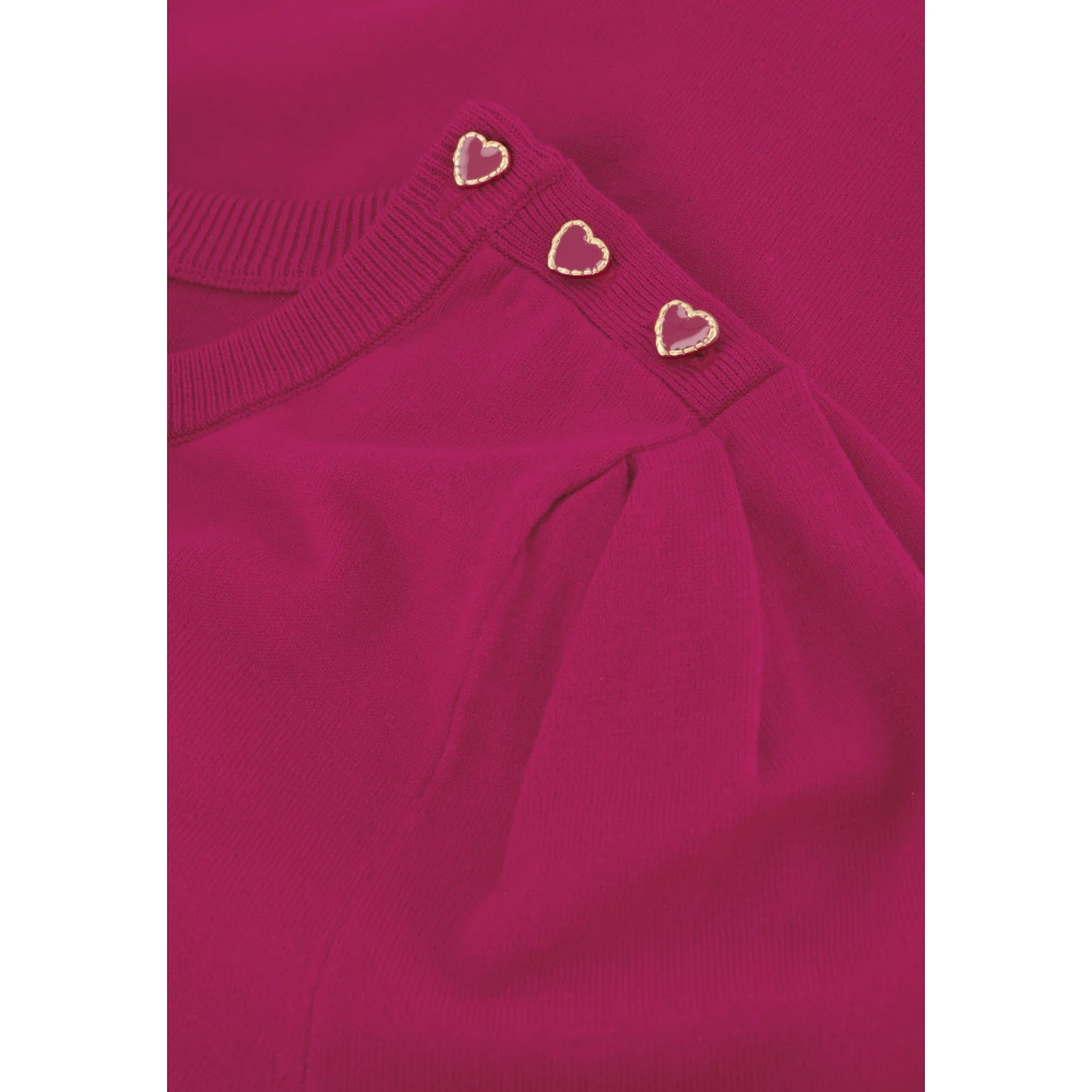 Fabienne Chapot Molly Scrunch Pullover Pink Dames