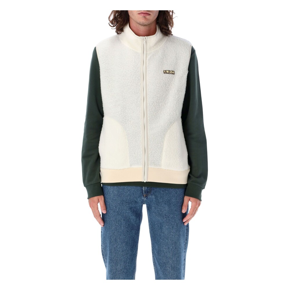 A.P.C. Zip Up Fur Jacket