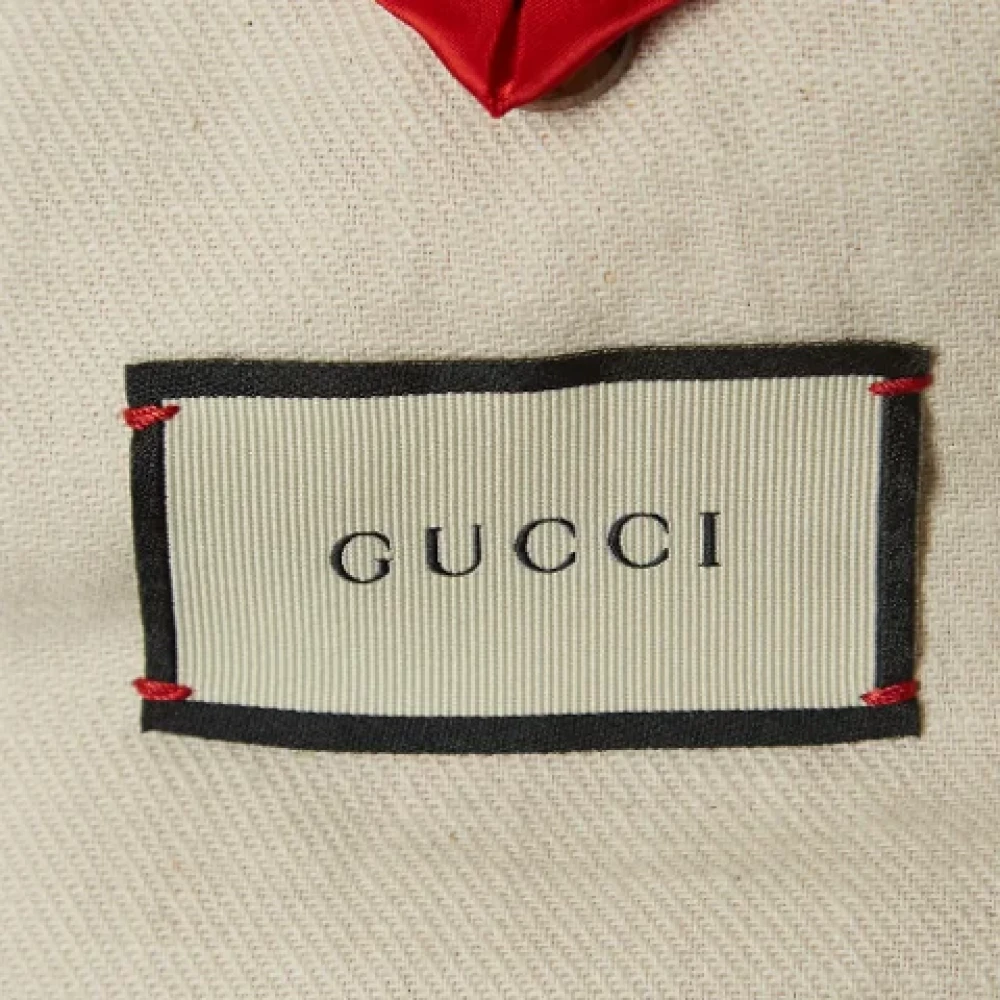 Gucci Vintage Pre-owned Denim outerwear Gray Dames