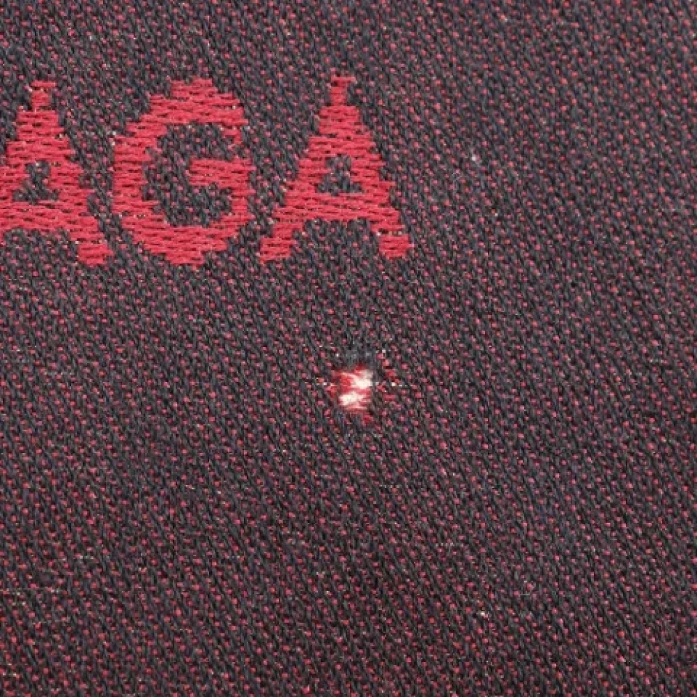 Balenciaga Vintage Pre-owned Wool scarves Red Dames