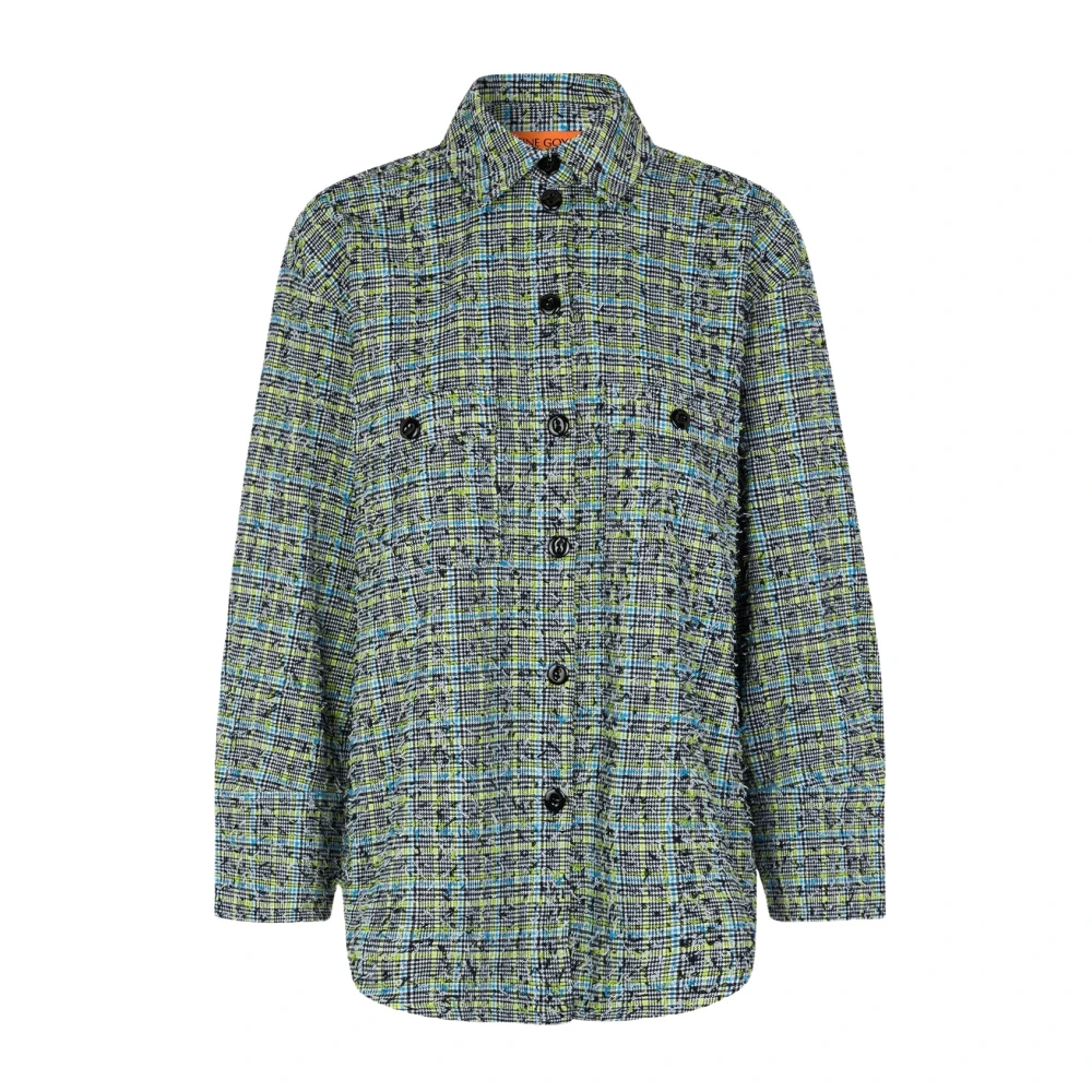 Stine Goya Green Plaid Phoenix Shirt - Female - Shirts - M - Blouses & Shirts