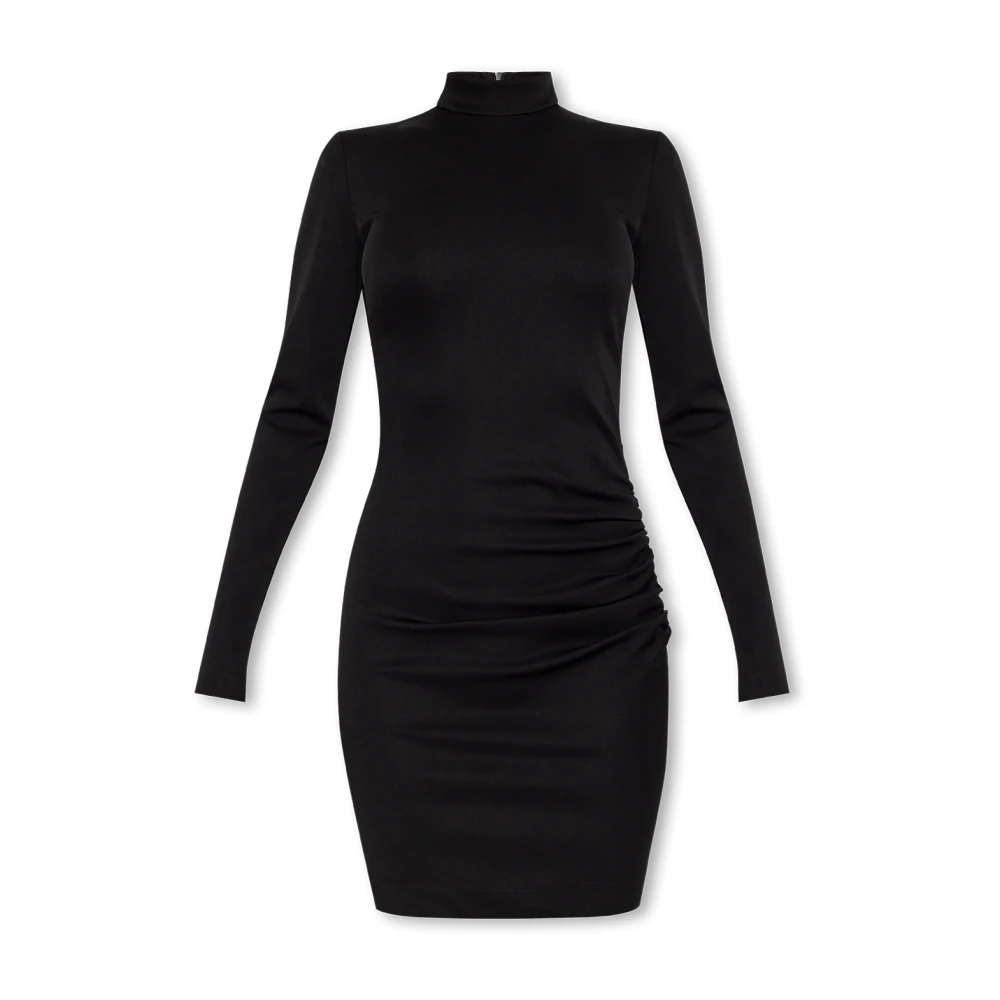Dolce & Gabbana Draperad klänning Black, Dam