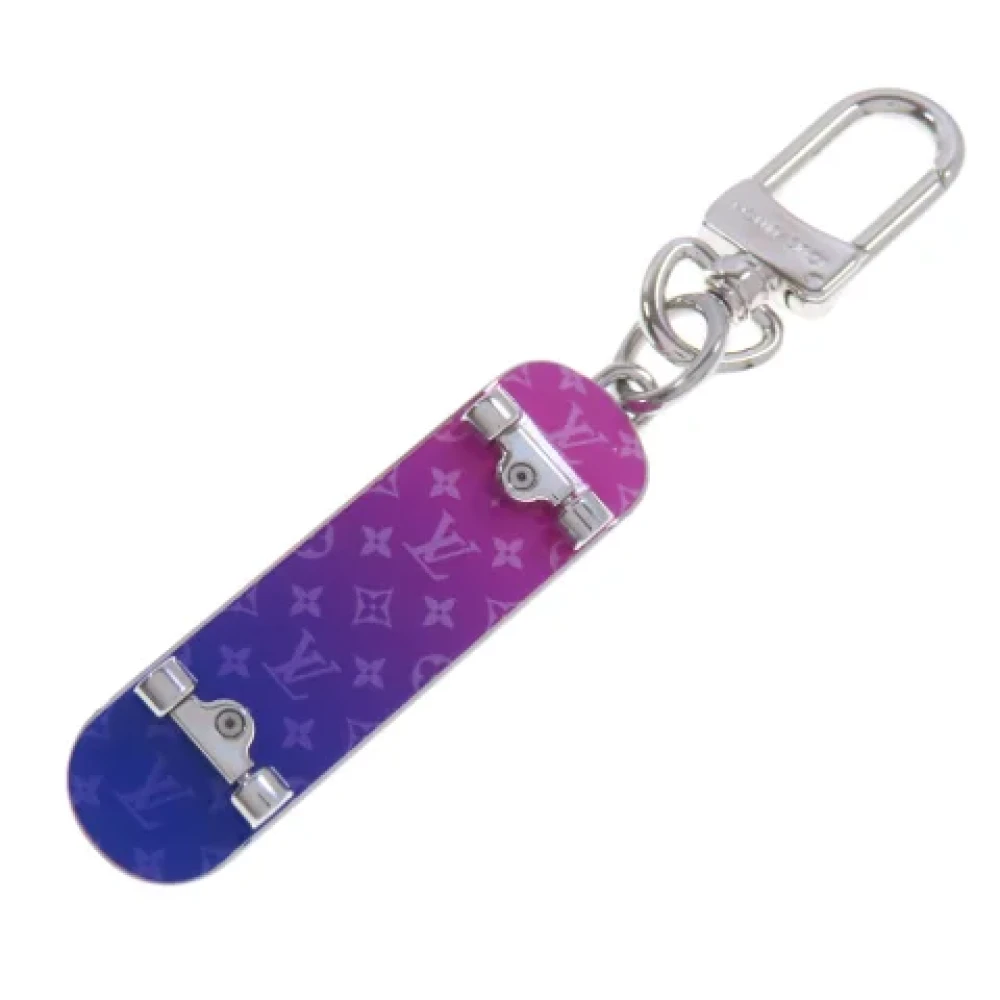 Louis Vuitton Vintage Pre-owned Fabric key-holders Gray Dames