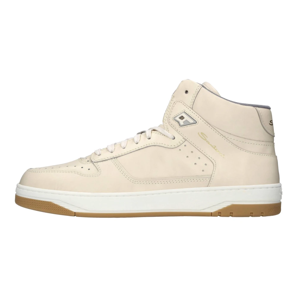 Santoni Sneak-Air Sneaker Heren Schoenen Beige