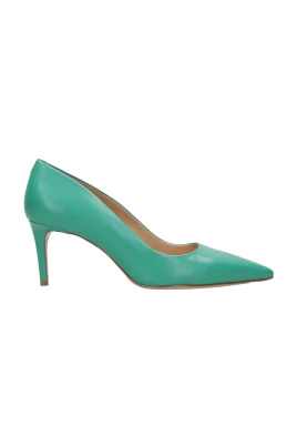 Eleganta Gröna Klackpumps