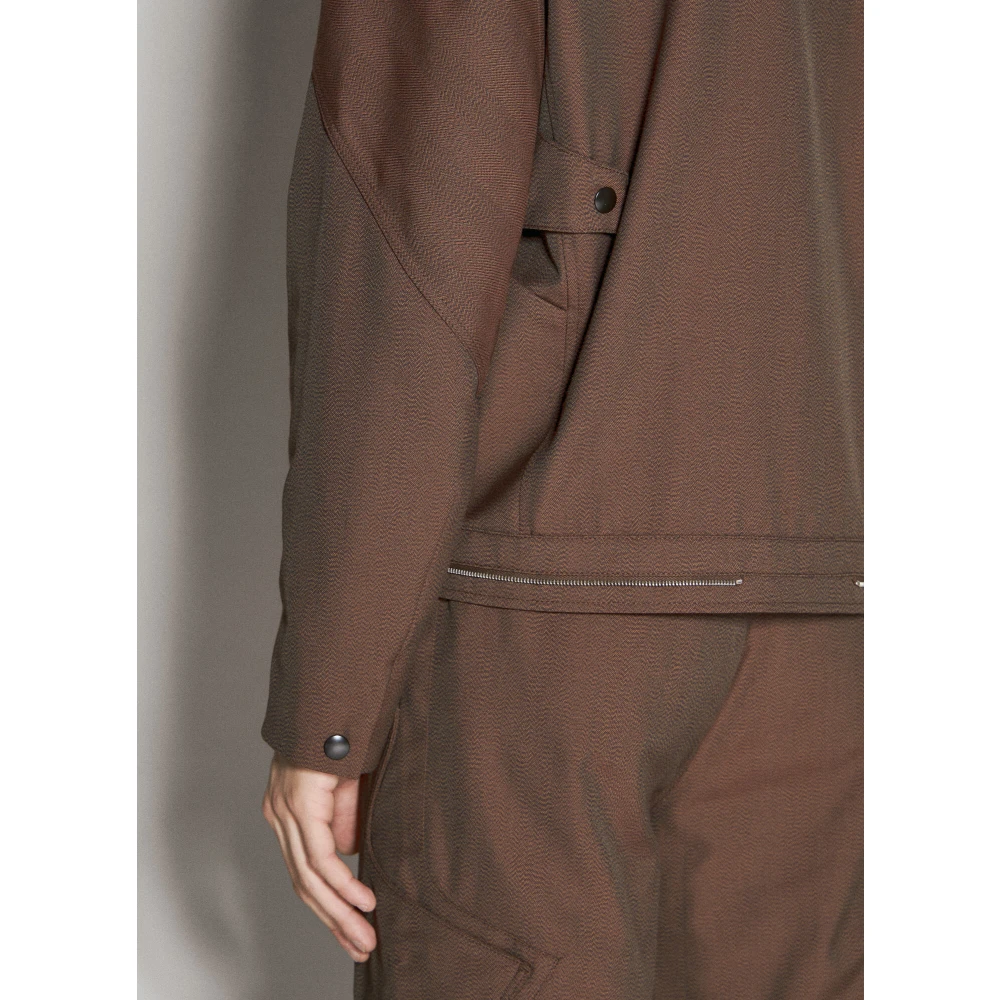 Kiko Kostadinov Jackets Brown Heren