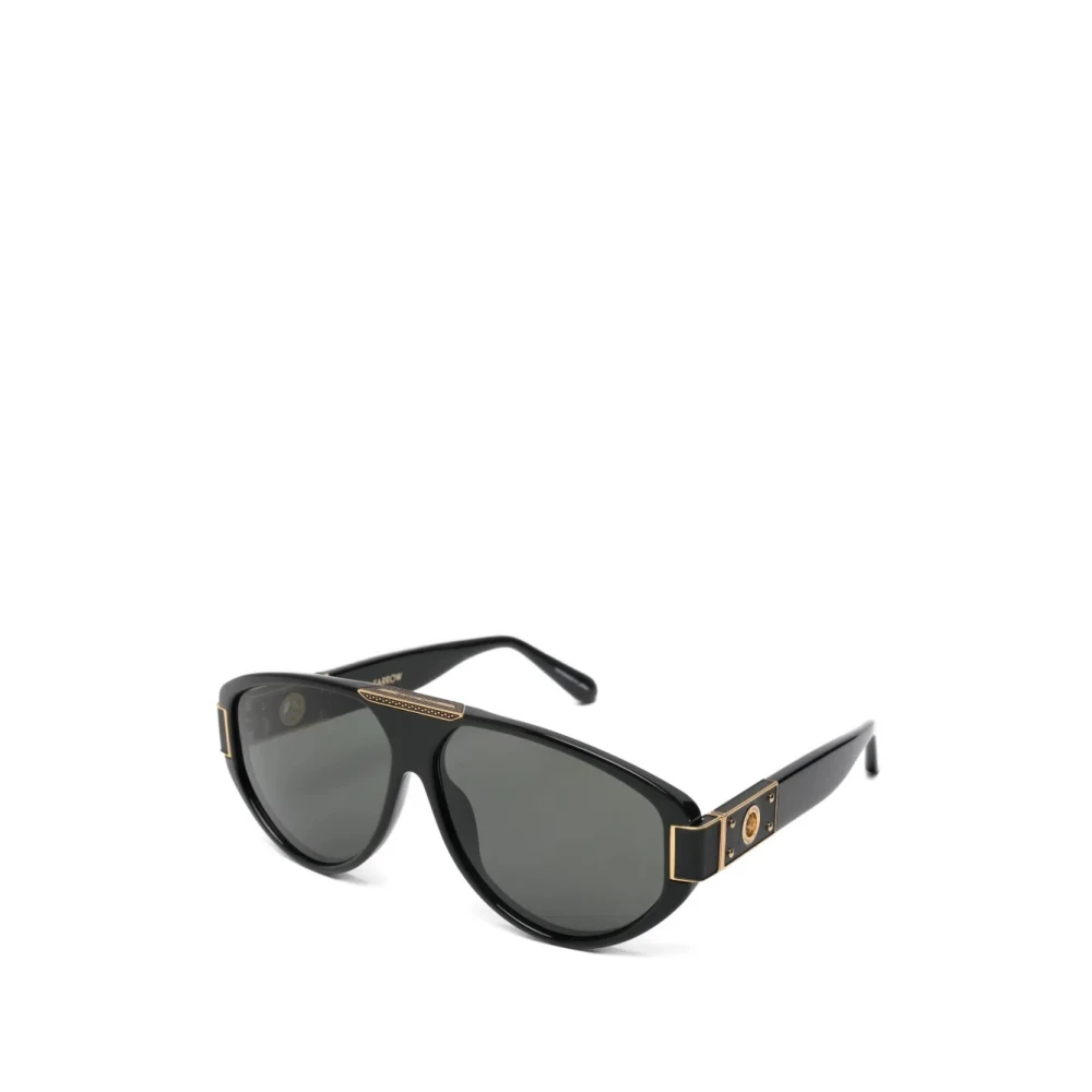 Linda Farrow Black Sunglasses, Female, 63 Mm, Rowan Sunglasses