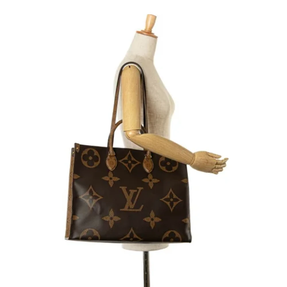 Louis Vuitton Vintage Pre-owned Canvas louis-vuitton-bags Brown Dames
