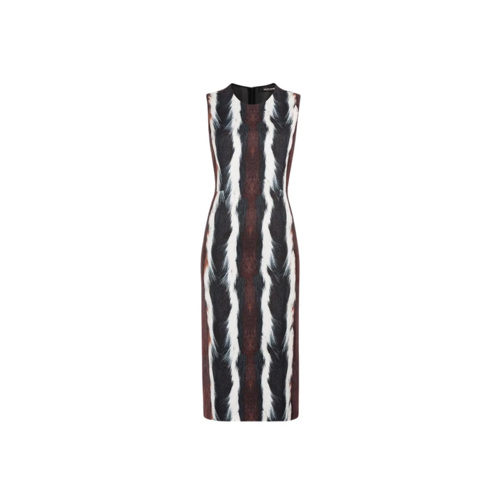 Roberto Cavalli Dierenprint Mouwloze Jurk Multicolor Dames